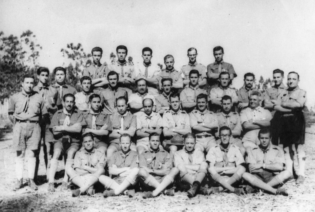 Cuarto Curso Insignia de Madera Scouts, 1960