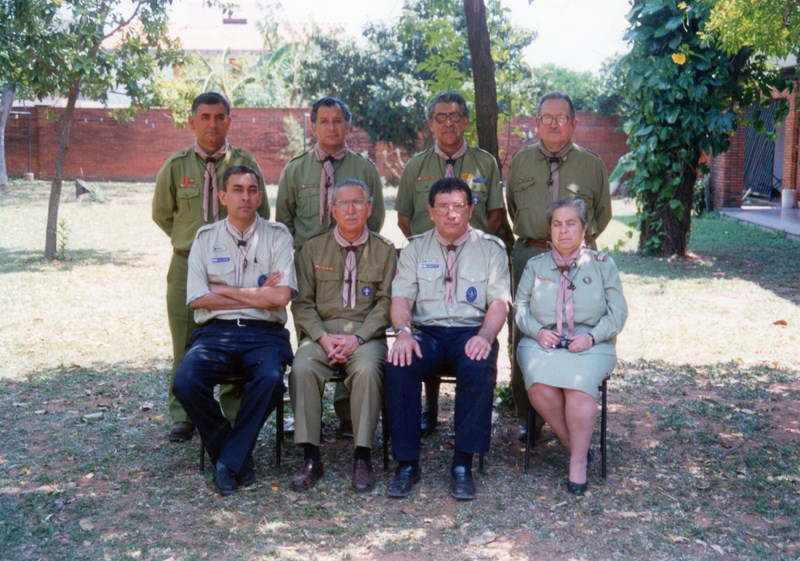 Paraguay, 1999: Luis Lavín, Enrique Lavín, Juan Vinagre, René Gómez, Roberto Aguayo, Vicente Canet, Milciades Ortigoza y Sonia Campana